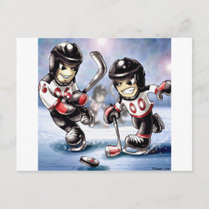 ishockey vykort