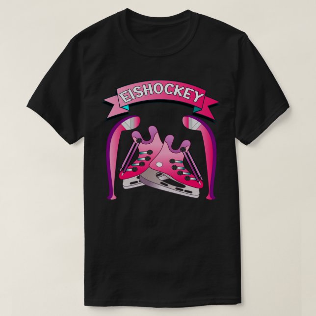 Ishockey WINTER SPORTS Classic T Shirt (Design framsida)