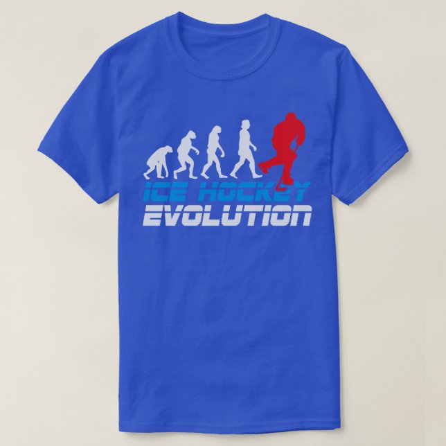 ishockeyevolutionen t shirt (Design framsida)
