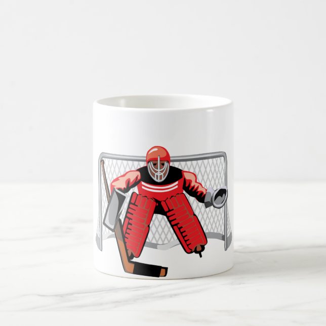 IshockeyGoaliemugg Kaffemugg (Center)