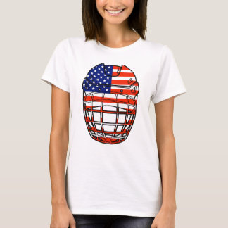 Ishockeyhjälm - USA T Shirt