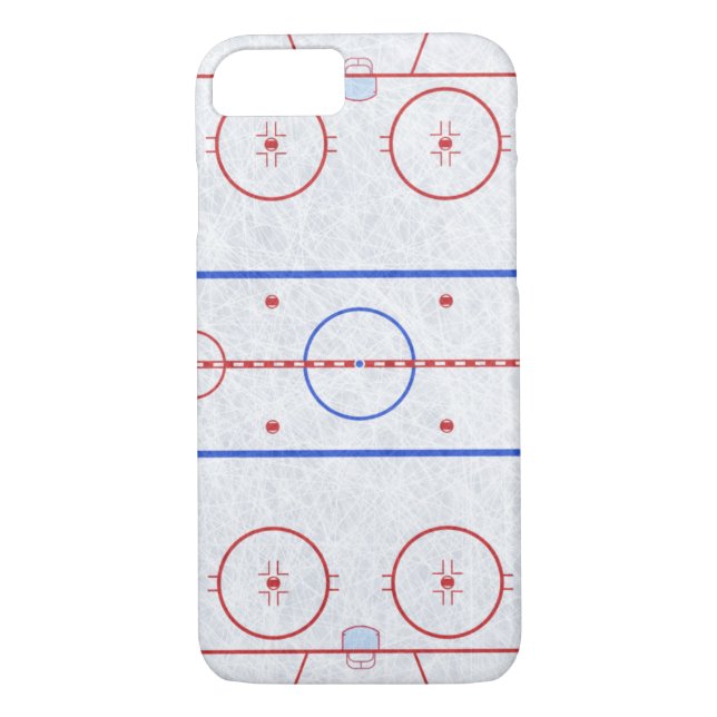Ishockeyisbana Case-Mate iPhone Skal (Baksida)