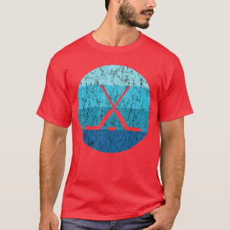 Ishockeyklubba Hockey Sport Retro Vintage Ocean T Shirt