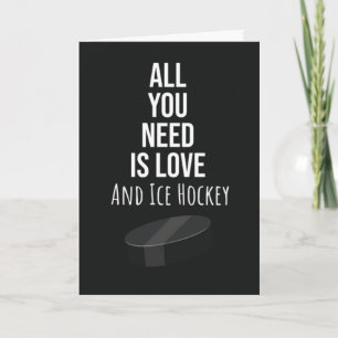 Ishockeykort Atlet Lag Vintersporter Kort