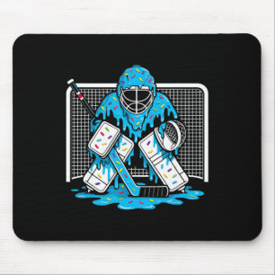 Ishockeymålvakt Glass Dripp Pojkar Ishockey Ungdom Musmatta