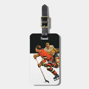 Ishockeymatch Bagagebricka
