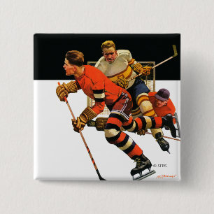 Ishockeymatch Knapp