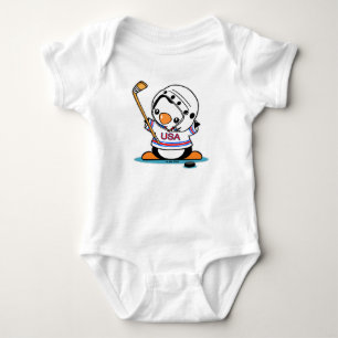 Ishockeypingvin T-shirt