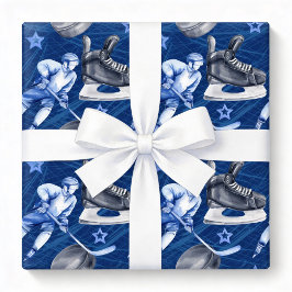 Ishockeypresentpapper, Vintersportsgåveförpackning Presentpapper