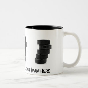 Ishockeypuckar ... mugg