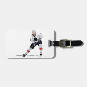 Ishockeyspelare Bagagebrickor