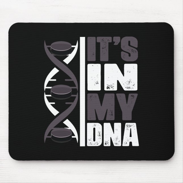 Ishockeyspelare Dna  Musmatta (Framsidan)
