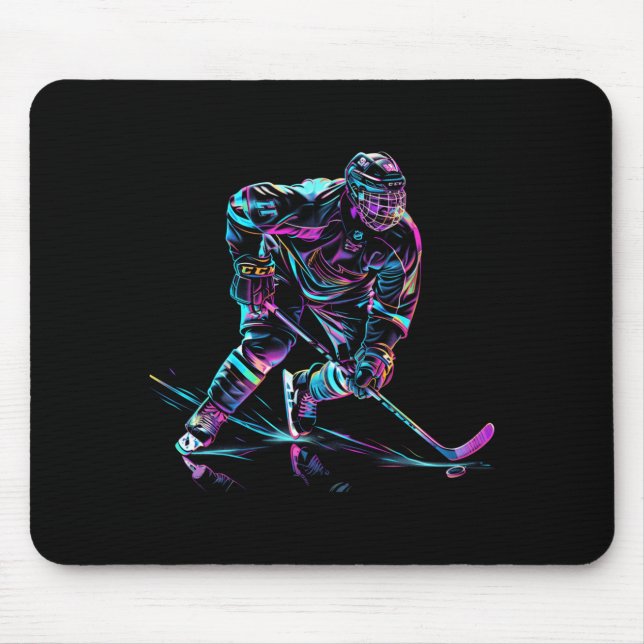 Ishockeyspelare Ishockey prestation Musmatta (Framsidan)