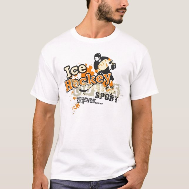 ishockeyt-skjorta t shirt (Framsida)