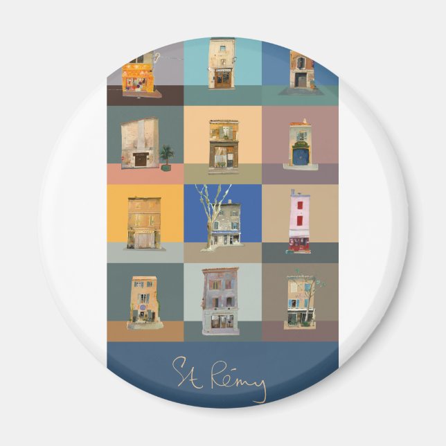 ISHOPS OF ST REMY DE PROVENCE MAGNET (Framsidan)