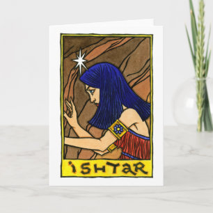 Ishtar Greeting Card Kort