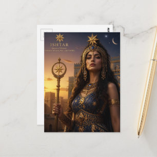 Ishtar Gudinna Vykort
