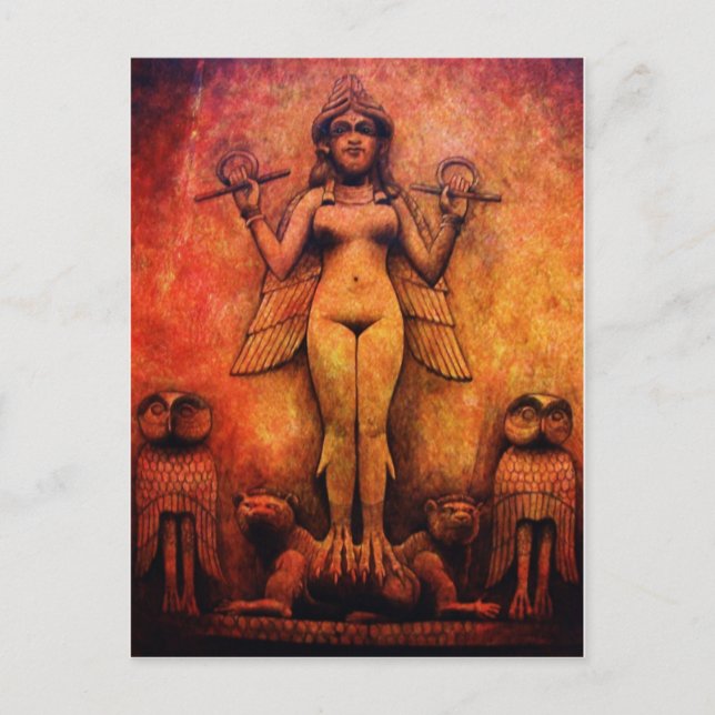 ishtar vykort (Framsida)