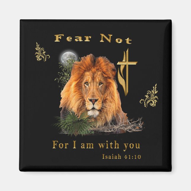 Isiah 41:10 magnet (Framsidan)