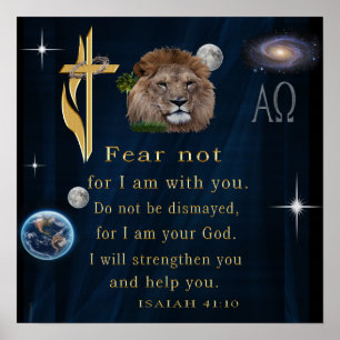 Isiah 41:10 SkripturPoster Poster