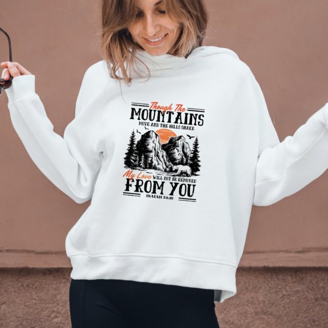 Isiah 54:10 | Christian Scripture Quote T Shirt (Skapare uppladdad)