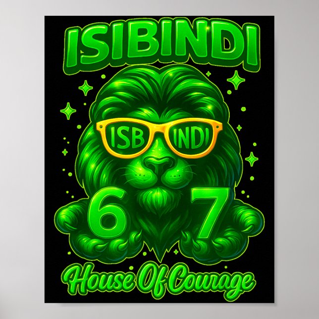 Isibindi House Of Courage Skolsystem 6 7 Roligt  Poster (Framsidan)