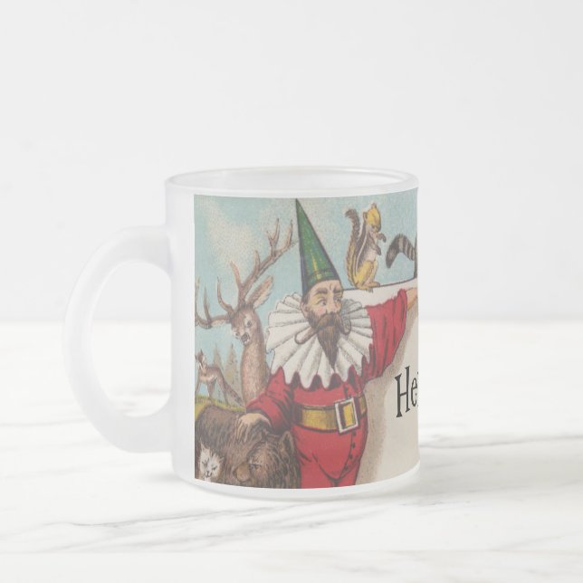 Isidore Elf & hans djur Frosted Mugg (Vänster)