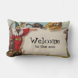 Isidore och hans djur Lumbar Pillow Lumbarkudde