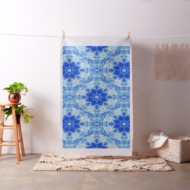 Isig blommor.... tyg (In Situ)