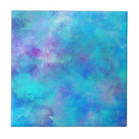 Isig Blue Abstract Design