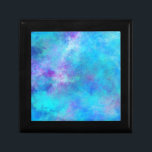 Isig Blue Abstract Design Minnesask<br><div class="desc">Isig Blue abstrakt konst med marmorerad struktur. Blås,  lila och klämmor blandas ihop för att skapa ett eteriskt struktur.</div>