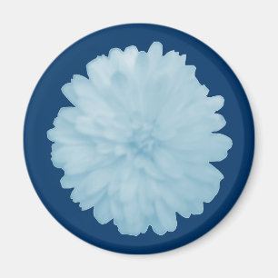 Isig Blue Marigold Magnet