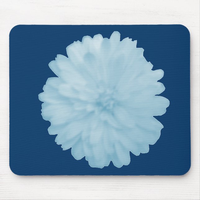 Isig Blue Marigold Mousepad Musmatta (Framsidan)