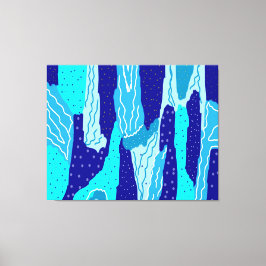 Isig Blue Ocean Canvastryck