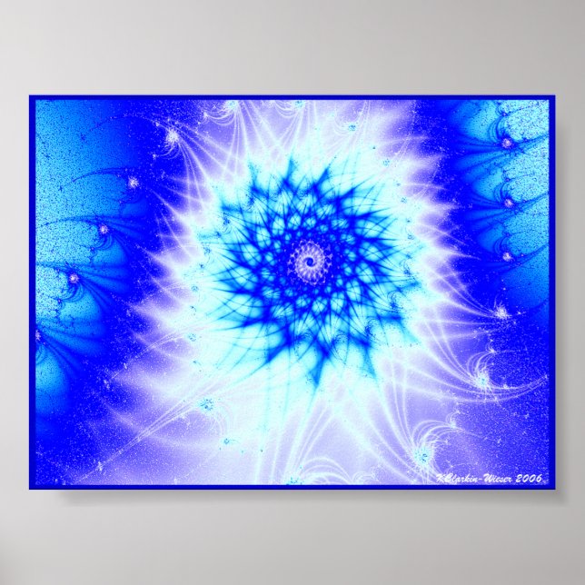 Isig Blue Poster (Framsidan)