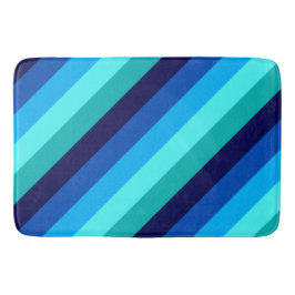 Isig Blue Teal Rand Large Bath Mat Badrumsmatta