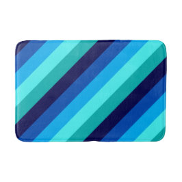 Isig Blue Teal Rand Medium Bath Mat Badrumsmatta