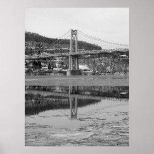 Isig Bridge Torn Reflection Poster