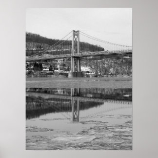 Isig Bridge Torn Reflection Poster