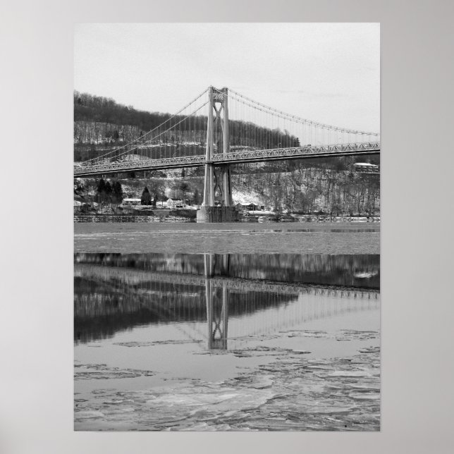 Isig Bridge Torn Reflection Poster (Framsidan)