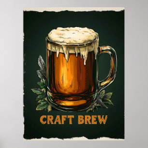 Isig Mugg i Illustration av fartygsbrygga Poster