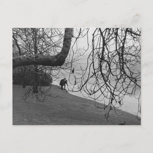 Isig Sjö Vykort (Framsida)