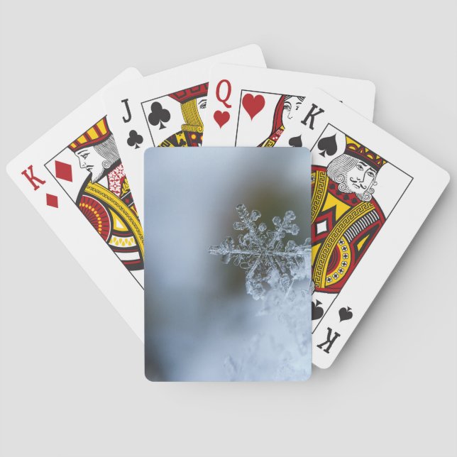 Isig Snowflake Casinokort (Baksidan)