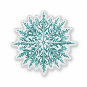 Isig Snowflake Klistermärken