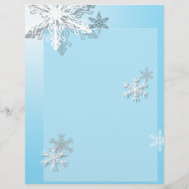 Isig Snowflake Letterhead Stationary