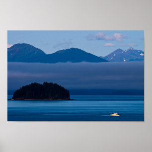 Isig Strait Point, Hoonah, Alaska Poster