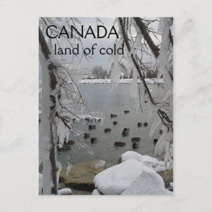 Isig Winter Canada Land of Kall Vykort
