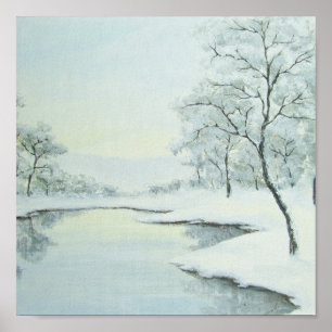 Isig Winter Ligcape FineArt-utskrift Poster
