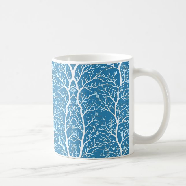 Isig Winter Mönster Coffee Mugg (Höger)