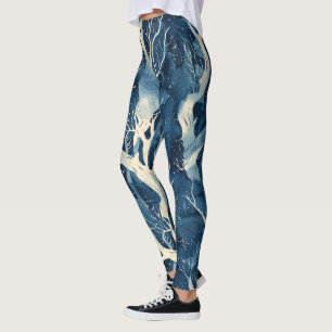 Isig Winter Mönster Leggings
